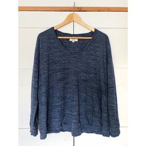 Madewell All Around Long Sleeve V-Neck Top